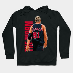 From the Paint to Pyongyang The Rodman Journey Hoodie